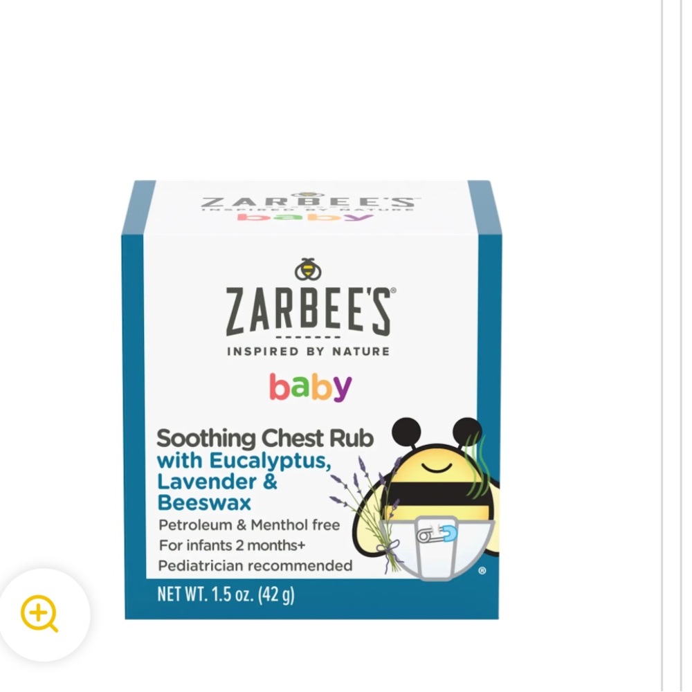 Baby Soothing Chest Rub with Eucalyptus, Lavender & Beeswax